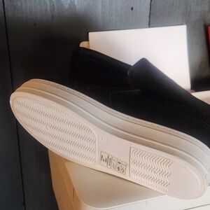 Outwoods Black and White Women's Loafers